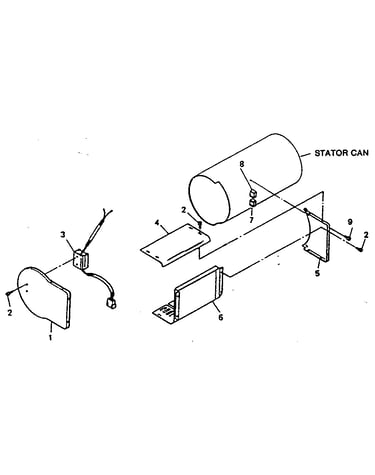 Generator sheet metal