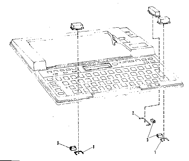 Key top attachment
