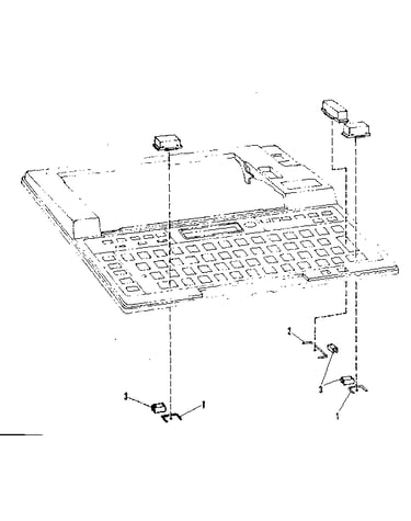 Key top attachment