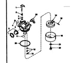 Sears 26853920 carriage head assembly diagram