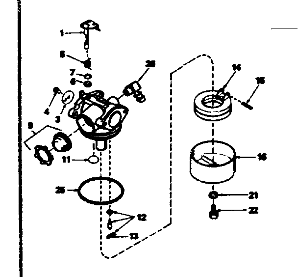 Carriage head assembly