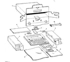 Sears 26853920 packing material diagram