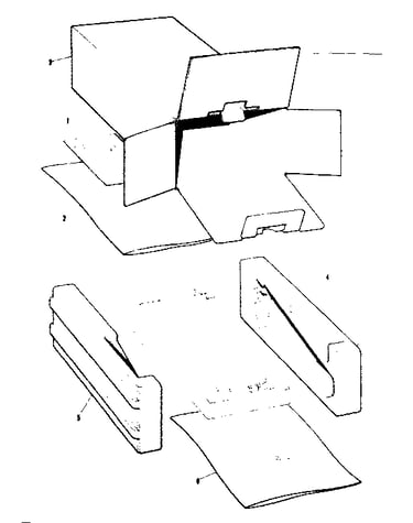 Packing material & instruction book