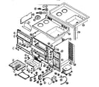 National Acme RES6Y-42 compact kitchen diagram