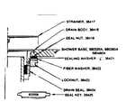 Kenmore 486680360 shower base drain assembly diagram