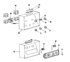 Kenmore 1436606800 control panel section diagram