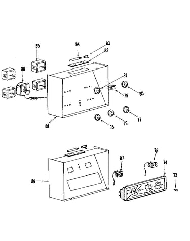 Control panel section