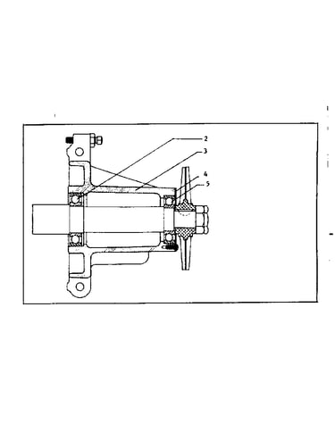 Trunnion housing assembly complete