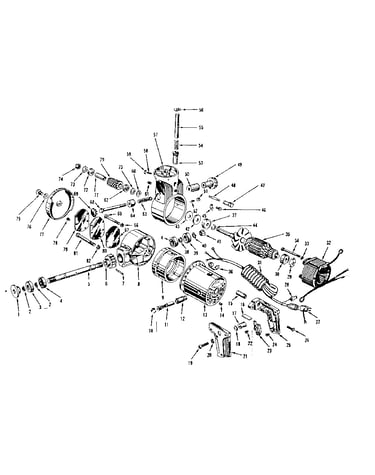 Motor housing assembly