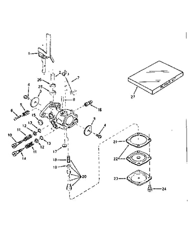 Carburetor no. 631539
