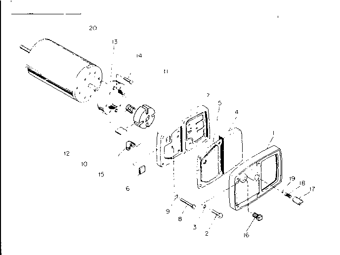 Motor package assembly