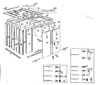 Sears 69660003 replacement parts diagram