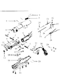 Motor assembly variable speed clipmaster model ew610