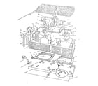 Kenmore 27996350 blower assembly and switchs diagram