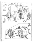 Electric starter and flywheel assembly