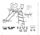 Sears 51272107-82 slide hardware bag #96105 diagram