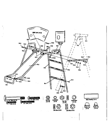 Slide hardware bag #96105