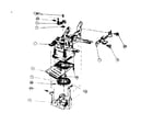 Sears 218NECSPINWRITERS7700 rotate motor assembly diagram
