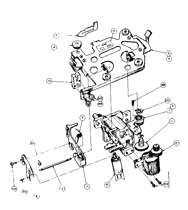 RIBBON BASE ASSEMBLY