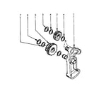 Craftsman 2894 feed reverse attachment assembly diagram
