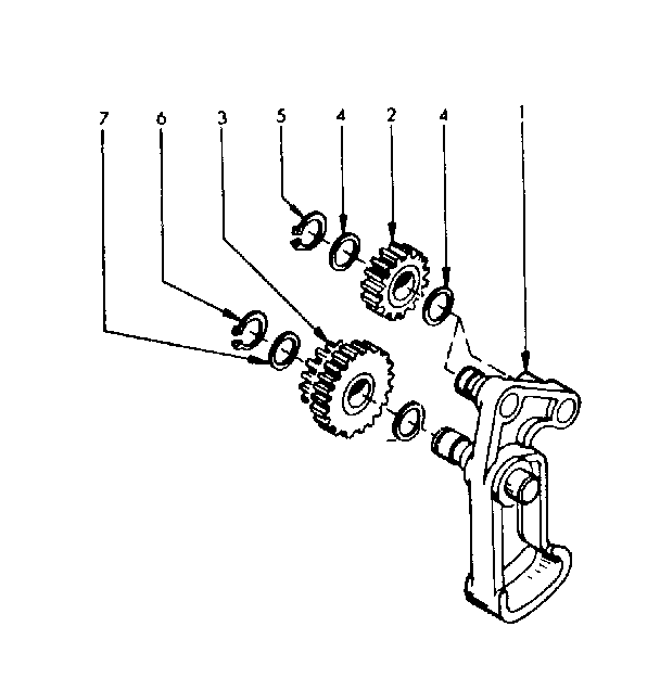 Feed reverse attachment assembly