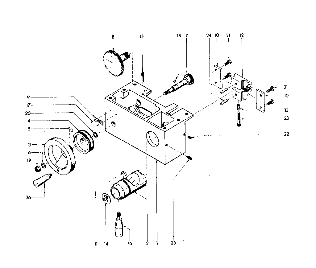 Apron inch assembly