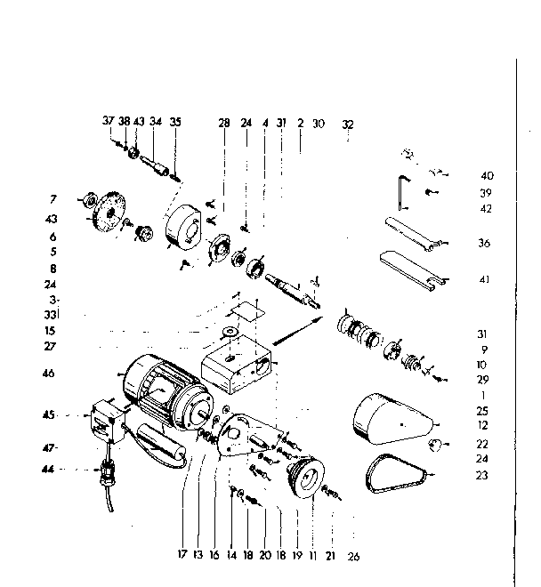 Toolpost grinder assembly