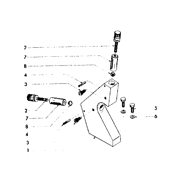 TRAVELING STEADY ASSEMBLY