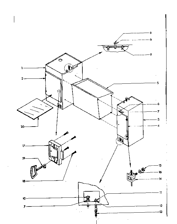 Machine stand assembly