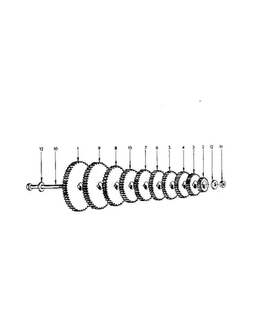Change gears assembly