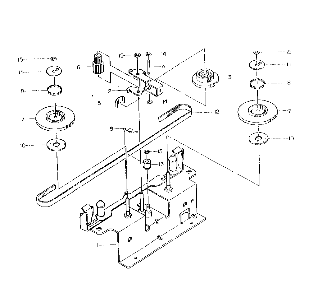 Ribbon drive assembly 54110201
