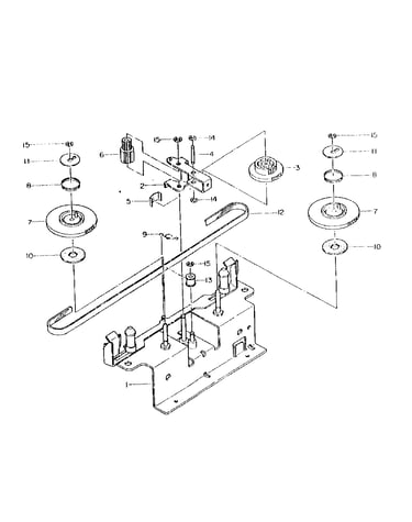 Ribbon drive assembly 54110201