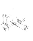 Paper feed sprocket, lh