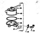 Sears 167431388 backwash valve complete diagram