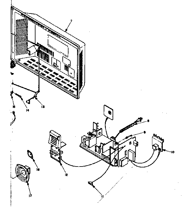 Cabinet back