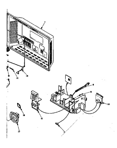 Cabinet back