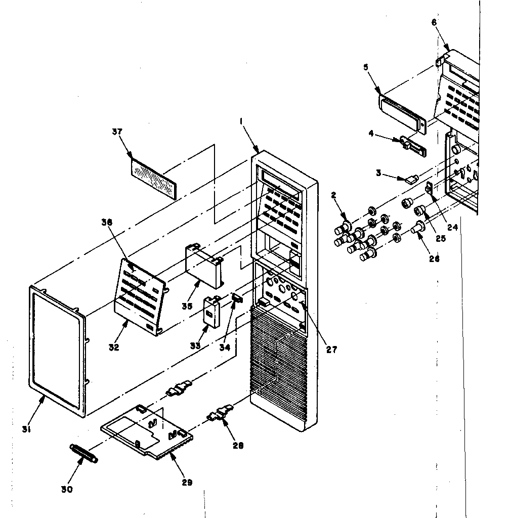 Control panel assembly