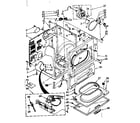 Kenmore 11087294540 cabinet parts diagram