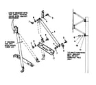 Sears 18774 UNIVERSAL BRACKET mounting tabs diagram