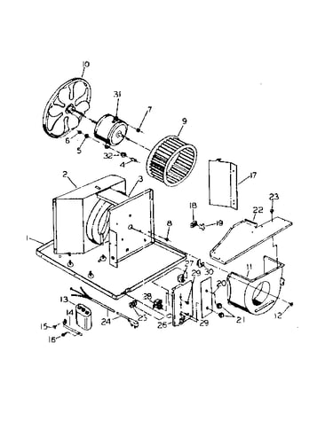 Electrical system and air handling parts