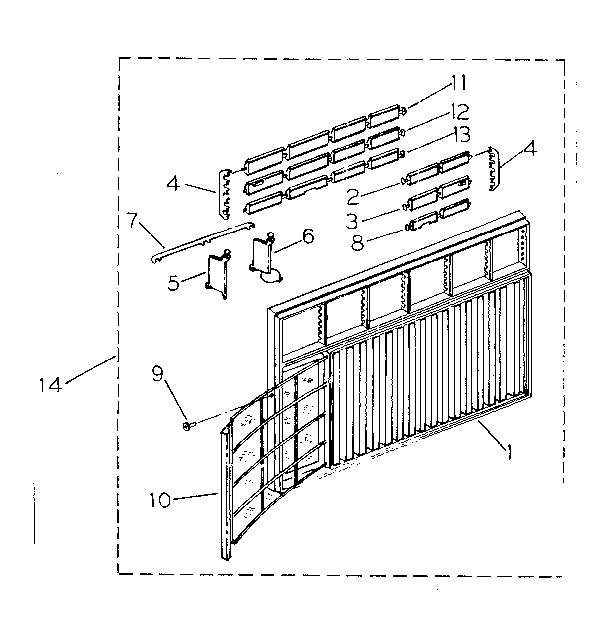 CABINET AND FRONT PANEL PARTS