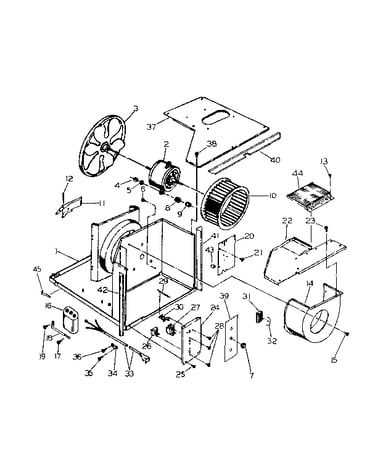 Electrical system and air handling parts