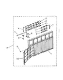 Cabinet and front panel parts