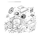 Kenmore 2538754100 electrical system and handling parts diagram