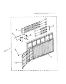 Cabinet and front panel parts