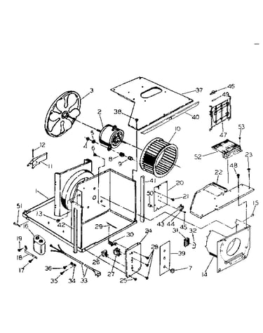 Electrical system and air handling parts