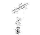 Kenmore 625348503 cam nest & valve cap assembly diagram