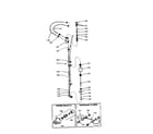 Kenmore 625348503 brain valve & nozzle assembly diagram