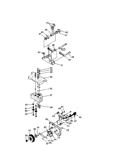 Cam nest/valve cap/timer assembly