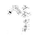 Kenmore 625349401 cover, face plate and connecting parts/cam nest/valve cap diagram